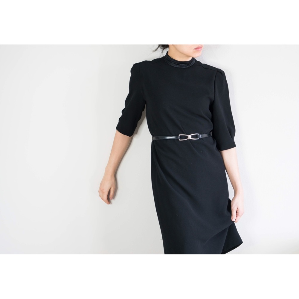 Classic Black Dress Made in Japan